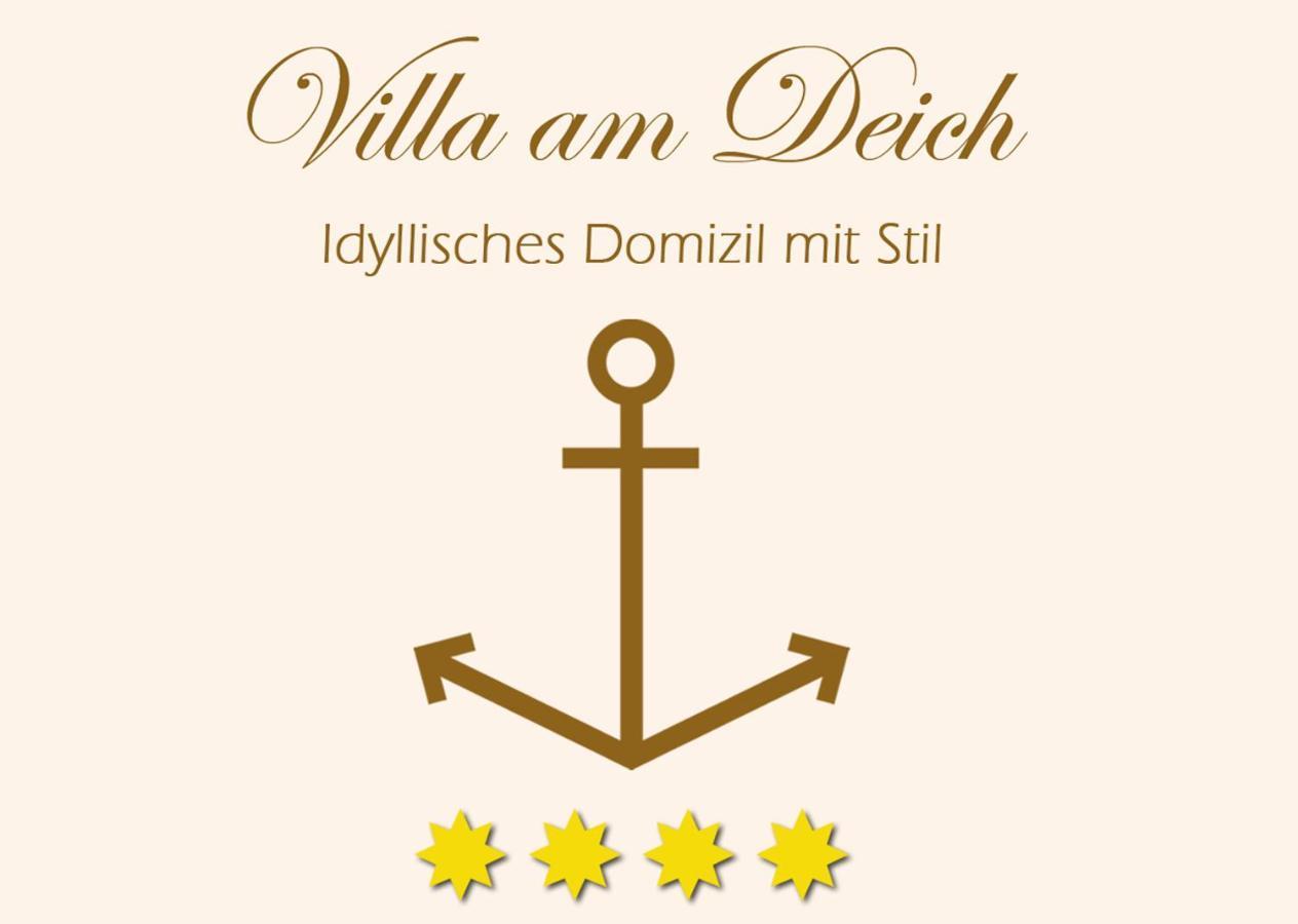 Westerdeichstrich Villa Am Deich מראה חיצוני תמונה